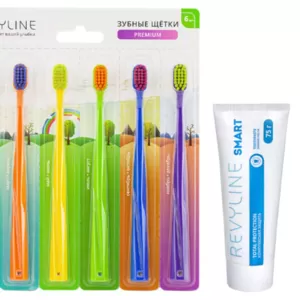 Коллекция зубных щеток Revyline SM5000 и зубная паста Smart